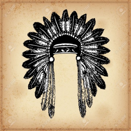 57814413-set-of-hand-drawing-ink-black-and-white-indian-headdress-vector-set-of-doodle-tribal-indian-ink-head