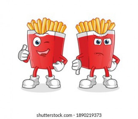 french-fries-thumbs-down-cartoon-260nw-1890219373