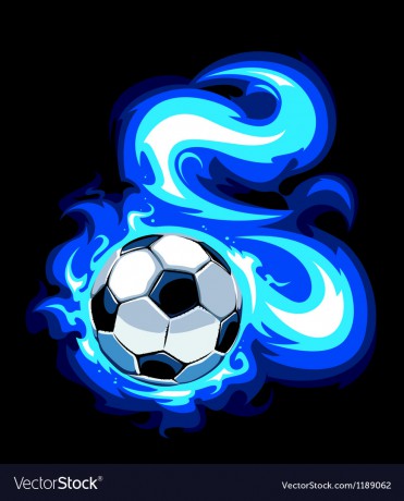 burning-soccer-ball-vector-1189062