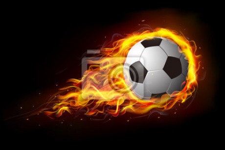 fotbalovy-mic-v-ohni-horky-fotbalovy-zapas-vektor-400-115904425