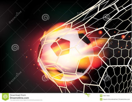 vector-soccer-ball-goal-net-fire-flames-illustration-modern-design-template-40577805