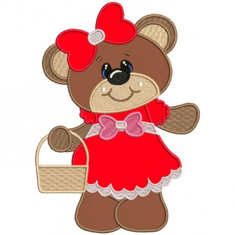 Cute-Girl-Bear-With-a-Big-Bow-Applique-Machine-Embroidery-Design-Digitized-Pattern-700x700