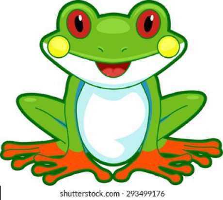 cutesy-illustration-tree-frog-flashing-260nw-293499176