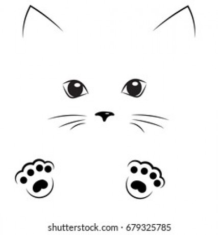 vector-black-outline-drawing-cute-260nw-679325785
