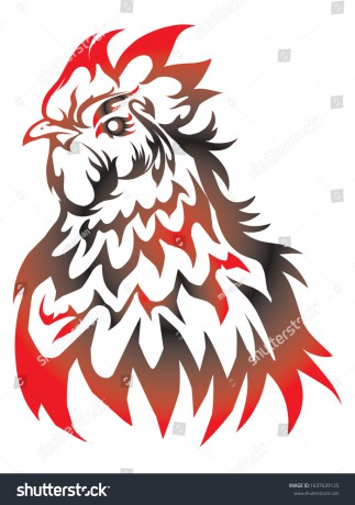 stock-vector-drawing-of-a-cool-rooster-1637639125