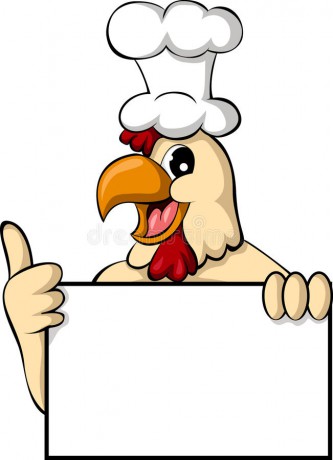 funny-cartoon-chicken-blank-sign-29199601
