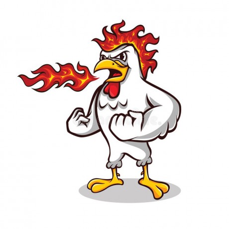chicken-mascot-restaurant-logo-inspiration-vector-chicken-mascot-logo-inspiration-vector-182195901