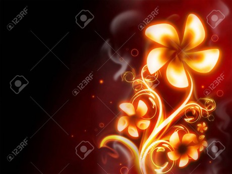 13011720-excellent-fire-flower-on-red-background