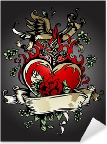 nalepky-zlata-ruze-srdce-kridla-tetovani-znakem