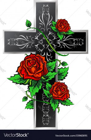 cross-with-ornament-and-roses-vector-15960891