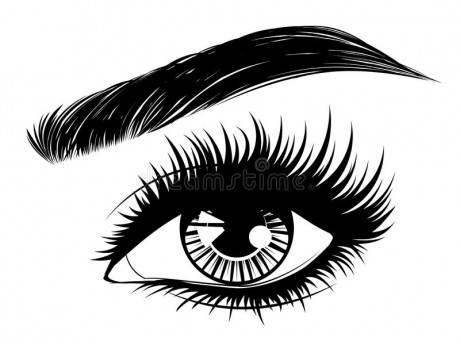 eye-long-eyelashes-brows-female-eye-long-black-eyelashes-thick-brows-white-background-131471917