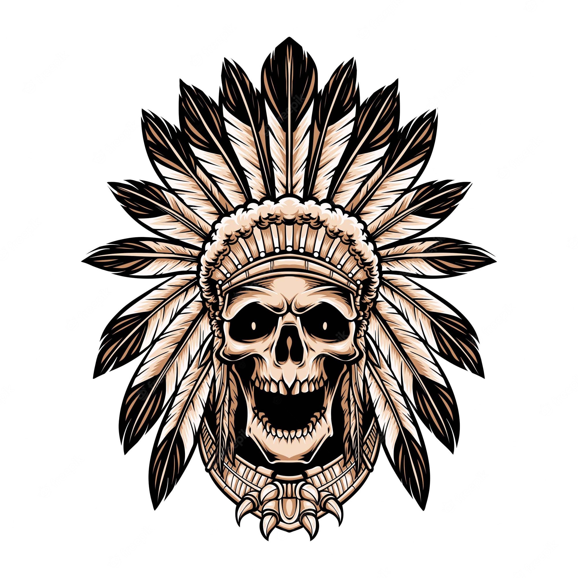 skull-indian-wearing-headdress-isolated-white_43623-888