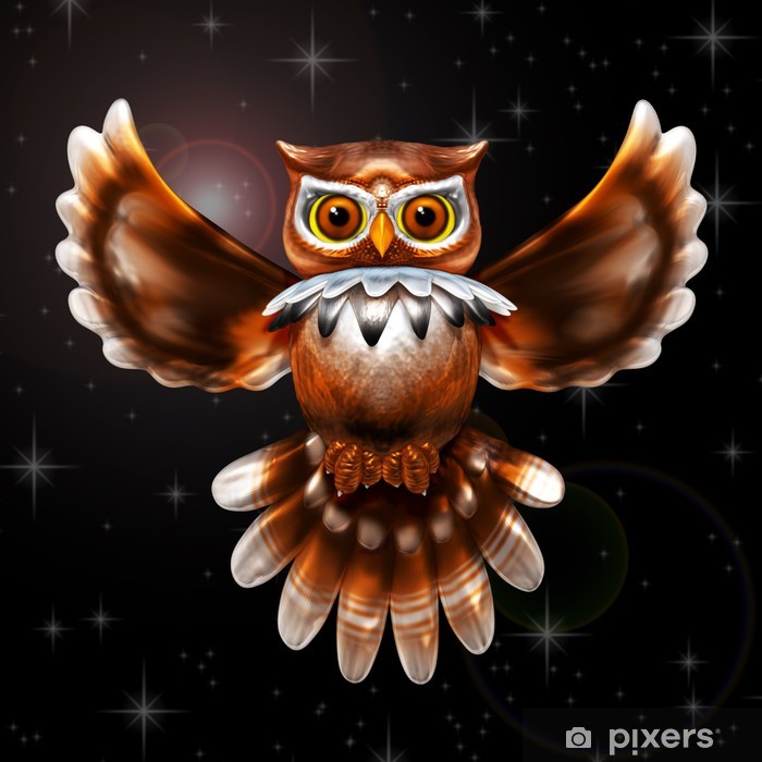 posters-surreal-owl-metallic-on-the-night-3d.jpg