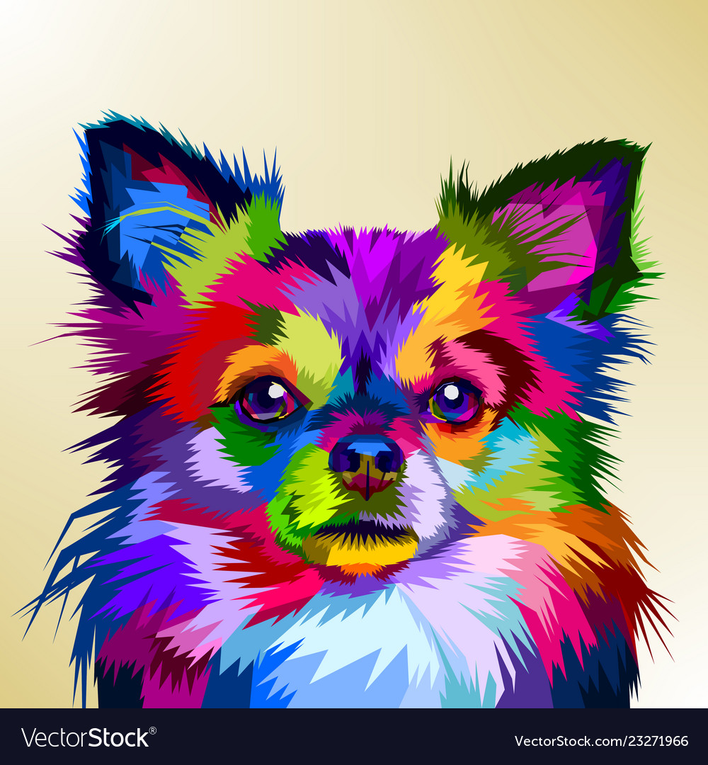 colorful-chihuahua-dog-in-pop-art-style-vector-23271966