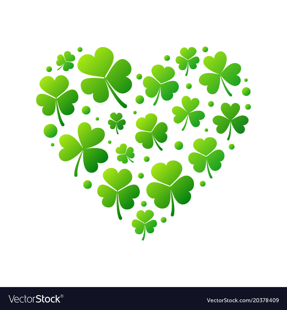 heart-made-of-bright-green-shamrocks-vector-20378409